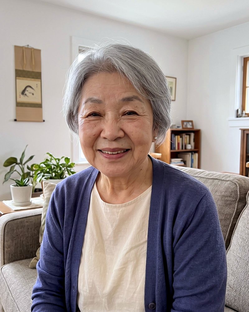 Setsuko Hayashi at home in Ohio